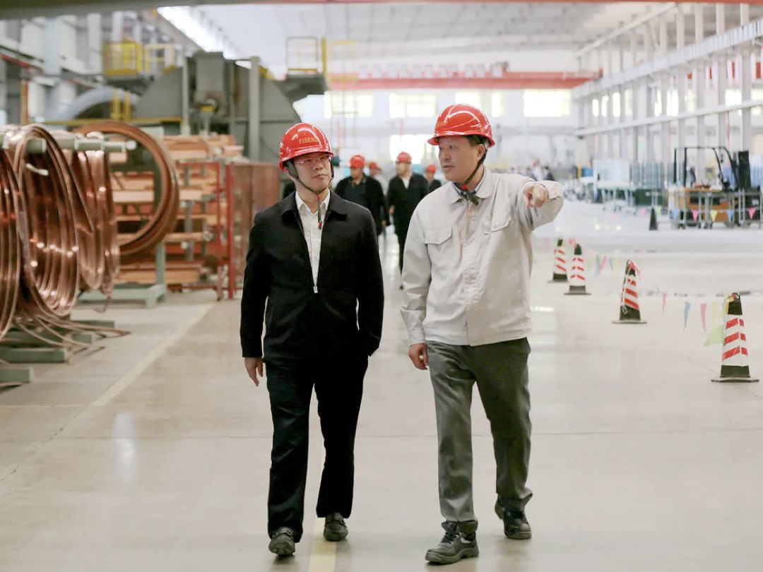 中國(guó)有色金屬工業(yè)協(xié)會(huì)到孚信達(dá)調(diào)研